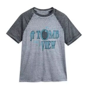 NWT DISNEY HAUNTED MANSION A TOMB VIEW SHORT SLEEVE TEE T-SHIRT TOP SIZE SMALL